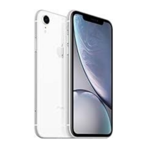 iPhone XR, 128GB in White, showcasing its sleek design and advanced features.