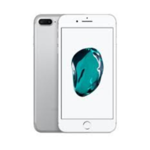 iPhone 7 Plus, 32GB in Silver, showcasing its sleek design and advanced features.