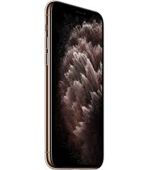iPhone 11 Pro Max, 64GB in Matte Gold, showcasing its premium design and advanced triple-camera system.