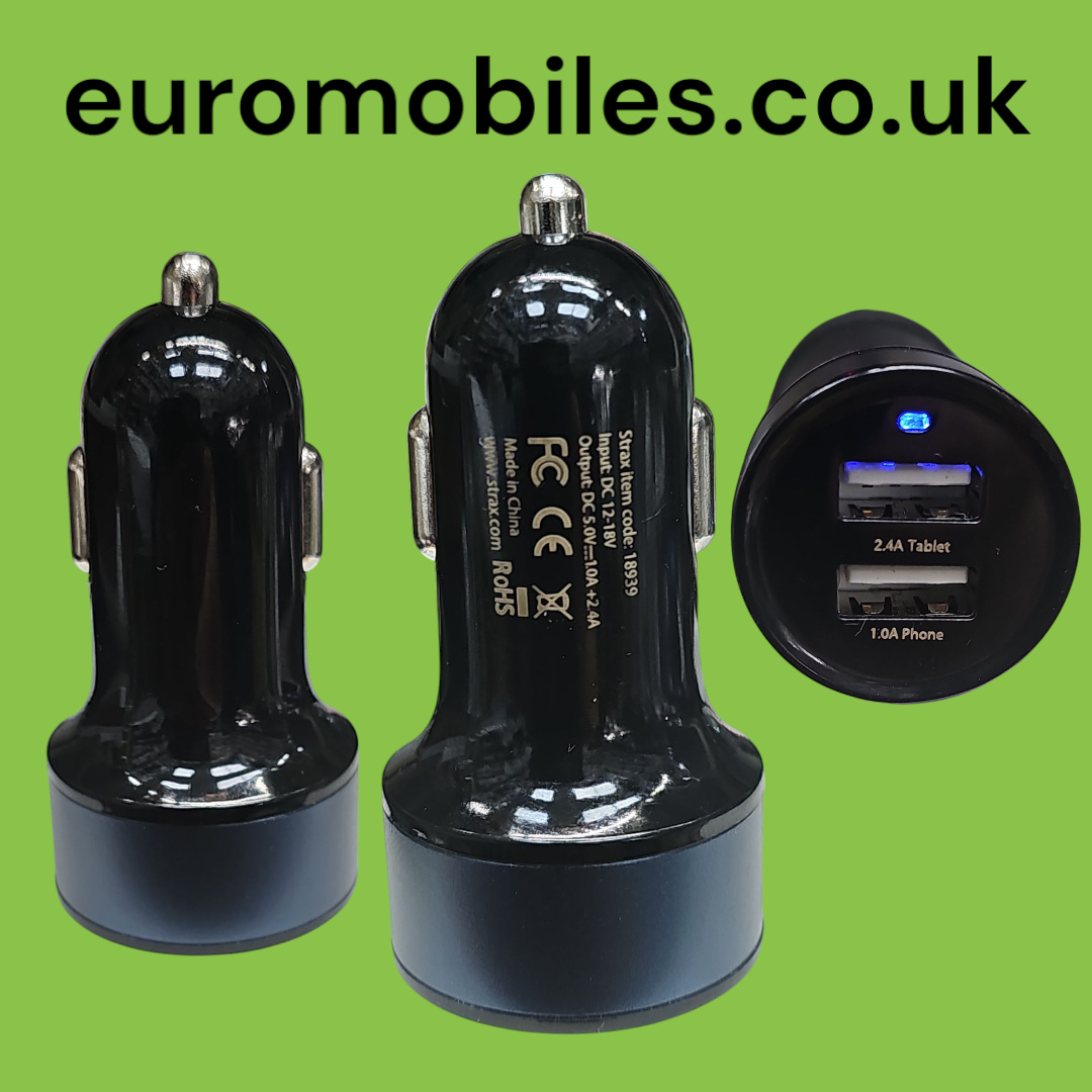 0.30326300 174068091048657633.jpg Strex Dual USB Car charger 18939 - Image 1