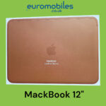 MacBook 12 inch Leather Sleeve Sladdle Brown
