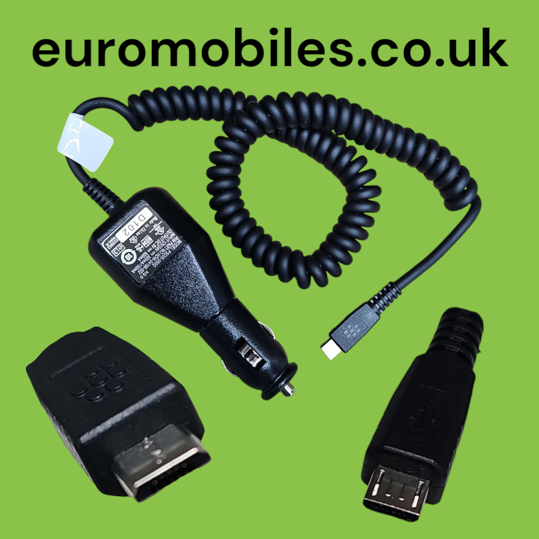 0.69387800 174109787748657670.jpg Blackberry Micro USB Car Charger 500 mah - Image 1