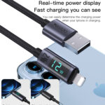 Yesido usb A to lighting 2.4A fast charging cable CA122L 1.2m