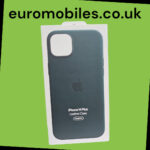 Apple iphone 14 Plus Leather Case with MagSafe Forest Green MPPA3ZM/A Retail Packed - Image 3