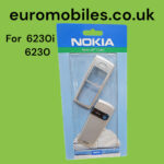 Nokia 6230i /6230 Original Cover Front & Back Silver - Image 5