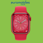 Apple Watch Series 8 41mm Red Aluminum Case with Red Sport Band GPS+ Cellular New