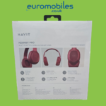 HAVIT H2590BT Pro Red Multi-Function Wireless Headphones - Image 2