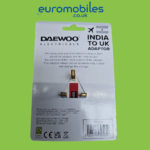 DAEWOO INDIA TO UK TRAVEL ADAPTOR TVL1016 - Image 2