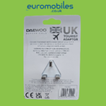 DAEWOO UK TOURIST ADAPTOR (13A FUSED) TVL1012 - Image 2