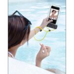 Baseus Let''s go Slip Cover Waterproof Bag - Gray+Yellow - Image 5
