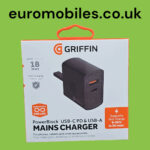 GRIFFIN USB-C PD & USB-A MAINS CHARGER