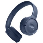JBL Tune 520BT blue wireless on-ear headphones