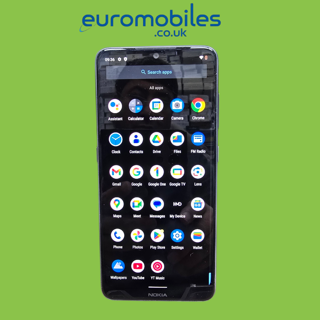 17688161421000042129.jpg NOKIA 6.2 64GB Grey Unlocked Dual Sim Used Grade D( LCD has Cracked old as is.) - Image 1