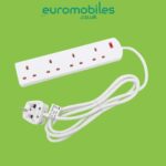 DAEWOO 4 Way Extension Lead 2m (13AMP Fuse) EXT0068