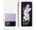 Samsung Galaxy Z Flip4 5G Bora Purple 128GB Unlocked Excellent Condition - Image 4