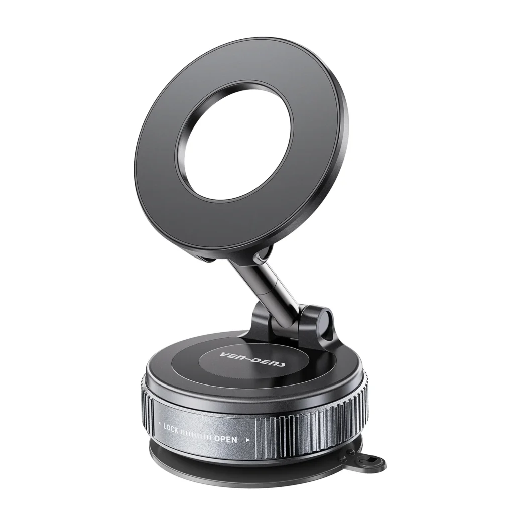 Ven-Dens VD-HD059 black magnetic car phone holder