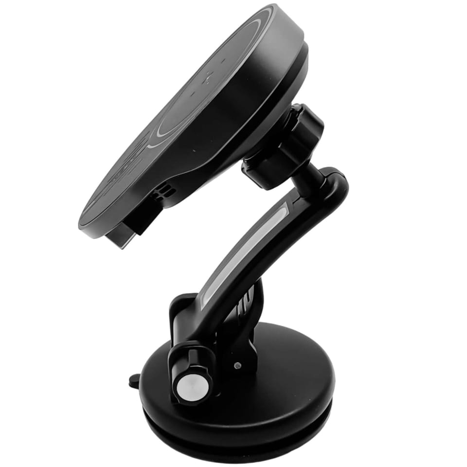 Yesido C313 black magnetic wireless charging car holder side view