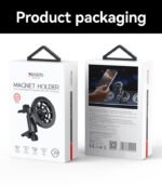Yesido C221 black circular air vent magnetic car holder retail packaging