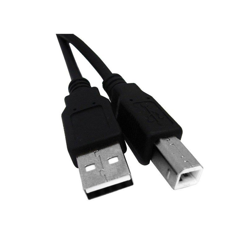 1.5m USB-A to USB-B printer data cable