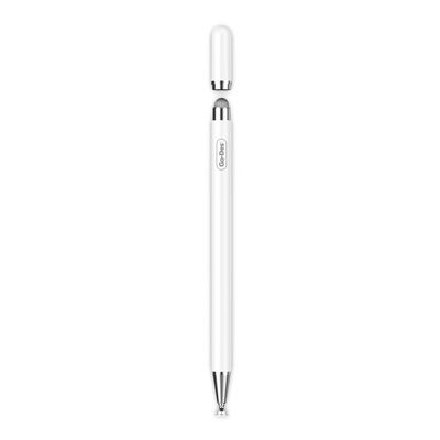 Go-Des GD-P1203 white two-in-one capacitive stylus pen