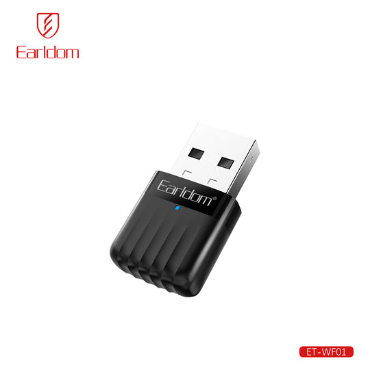 Earldom ET-WF01 black 650Mbps mini USB Wi-Fi adapter