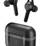 Skullcandy Indy Evo true wireless earbuds and charging case in black