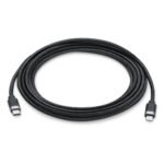 Mophie USB-C to Lightning braided cable, 3 metres, black