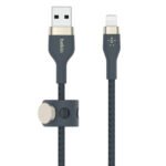 Belkin BoostCharge Pro Flex braided USB-A to Lightning cable, 3 metres, black