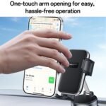 Yesido C283 phone holder showing one-touch clamp opening