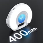 Yesido DH13 white clip-on light with 400mAh rechargeable battery