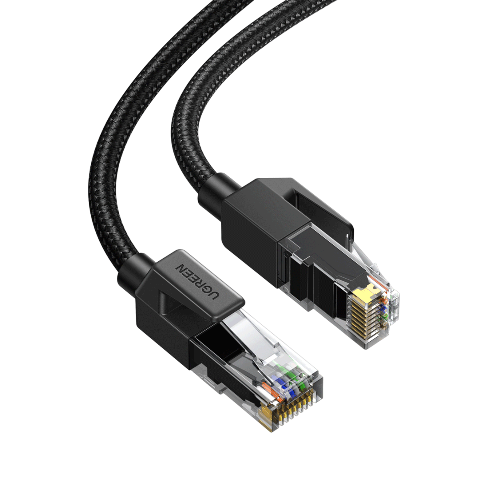 Ethernet network cable with RJ45 connectors