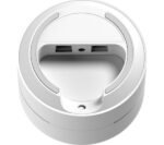 Google WiFi underside showing two Ethernet ports and power socket