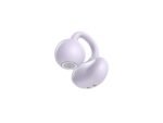 Havit OWS929 violet open-ear earbuds, speaker and charging contact detail