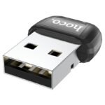 Hoco UA18 black USB Bluetooth 5.0 adapter, reverse view