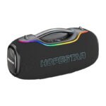 Hopestar A80 Ultra black portable Bluetooth speaker with RGB lights