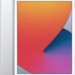 Apple iPad 8th generation silver Wi-Fi and Cellular front and rear views