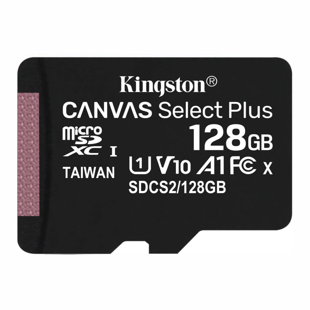 Kingston Canvas Select Plus 128GB microSD memory card