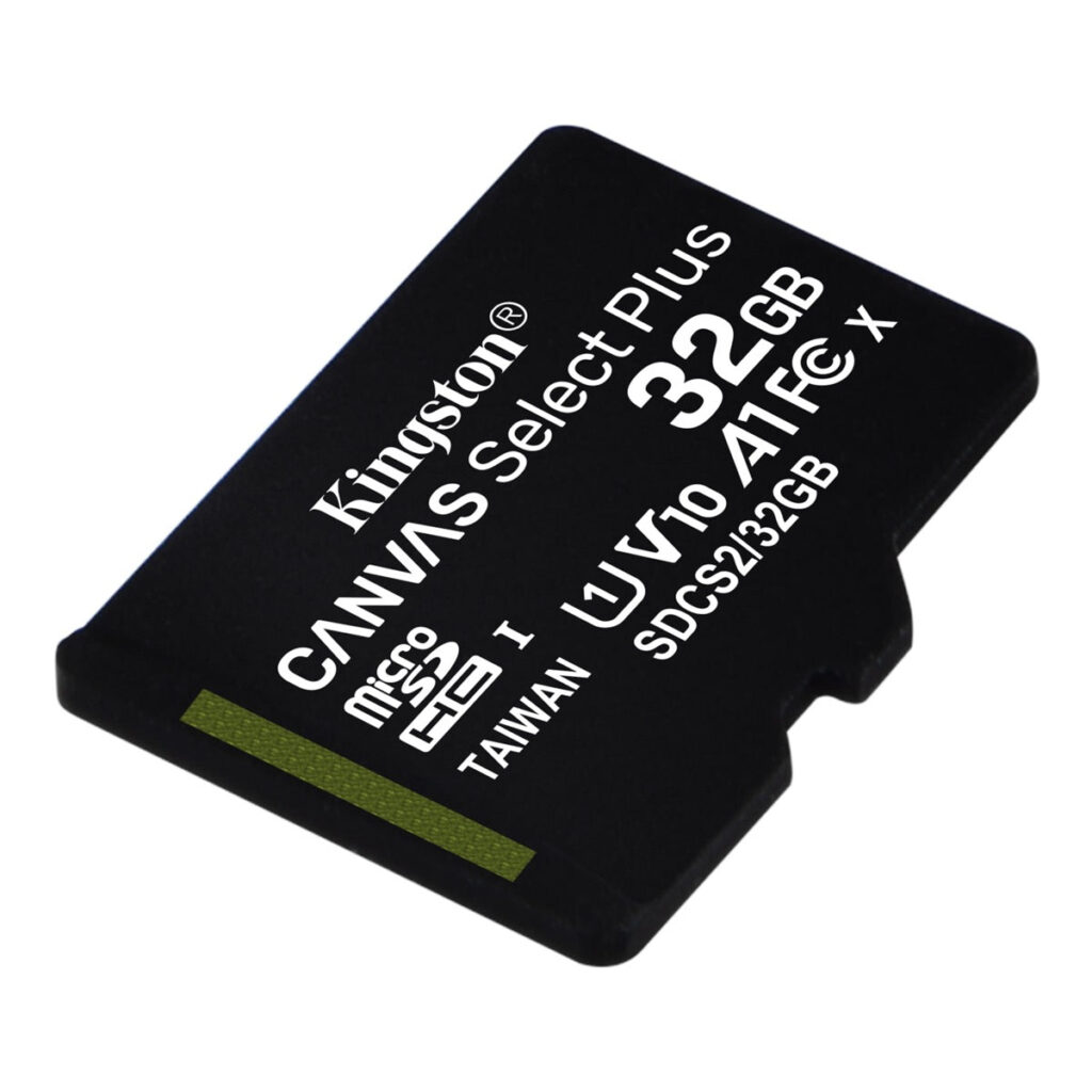 Kingston Canvas Select Plus 32GB microSD memory card