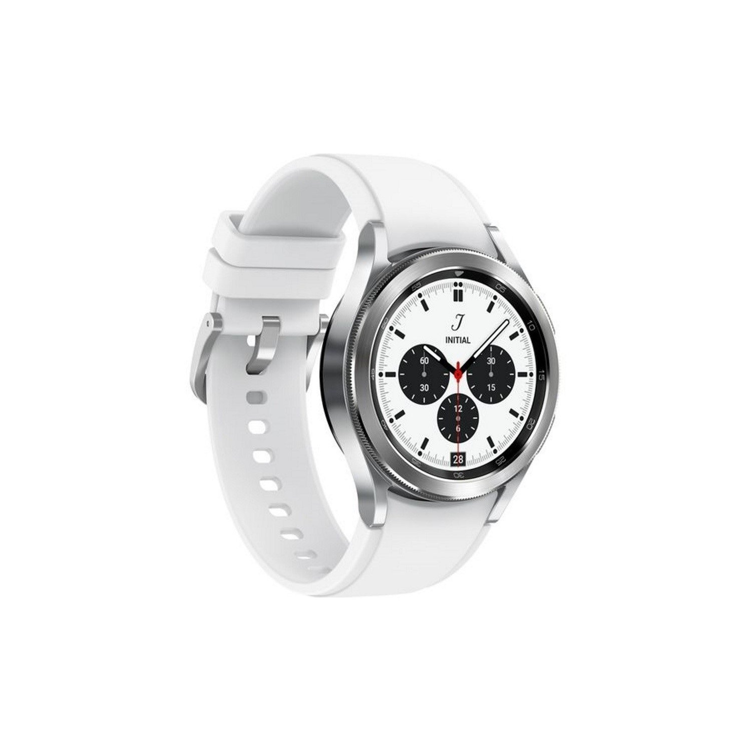 resume-watch4classic-1 Samsung Galaxy Watch 4 Classic Cellular+GPS R885F 42mm Silver Excellent Condition - Image 1