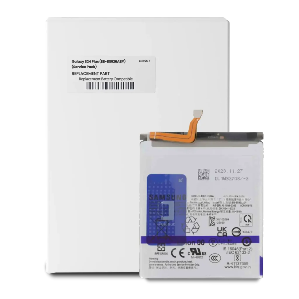 Replacement battery for Samsung Galaxy S24 Plus