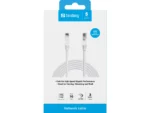 Sandberg 506-95 3 metre white Cat6 Ethernet cable retail packaging