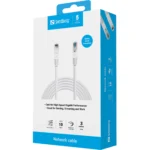 Sandberg 506-95 Cat6 network cable 3 metre retail box angled view