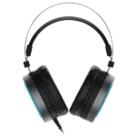 Rapoo VH530 gaming headset front view with soft earcups