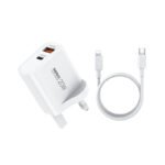 Remax 20W RP-U120 DUAL USB A+C With C to Lightning Cable