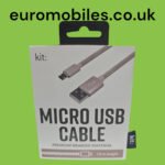 KIT MICRO USB CABLE PREMIUM BRAIDED MATERIAL 1.0m