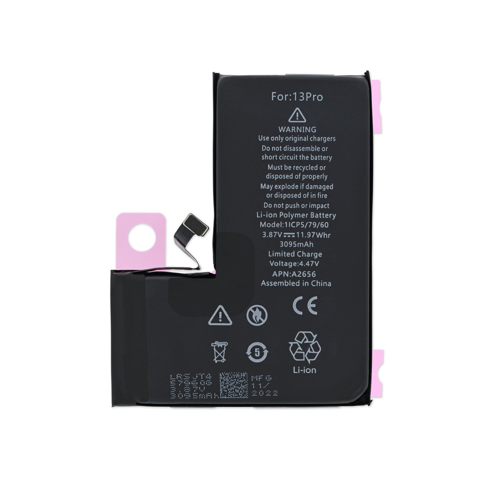 stock-m100-24727-1-1.jpg iPhone 13 Pro Battery - Image 1