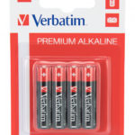 VERBATIM BATTERY AAA 1.5V 4 PACK